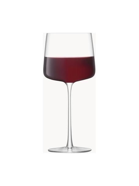 Bicchiere da vino rosso Metropolitan 4 pz, Vetro, Trasparente, Ø 9 x Alt. 20 cm, 400 ml