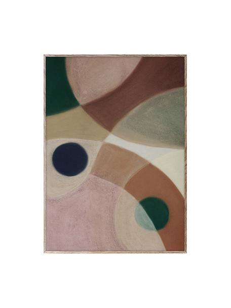 Poster Mood, 210 g mattes Hahnemühle-Papier, Digitaldruck mit 10 UV-beständigen Farben, Mehrfarbig, B 30 x H 40 cm