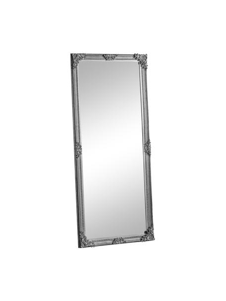 Miroir rectangulaire argent à poser contre mur Fiennes, Couleur argentée, larg. 70 x haut. 160 cm