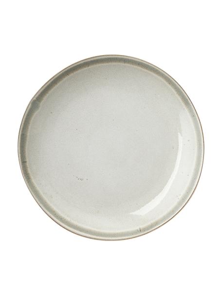 Set van 4 keramiek dinerborden Cia met reactief glazuur, Keramiek, Beige, Ø 27 x H 3 cm