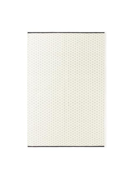 Ręcznie tkany dywan z wełny Inar, Złamana biel, czarny, S 200 x D 300 cm (Rozmiar L)