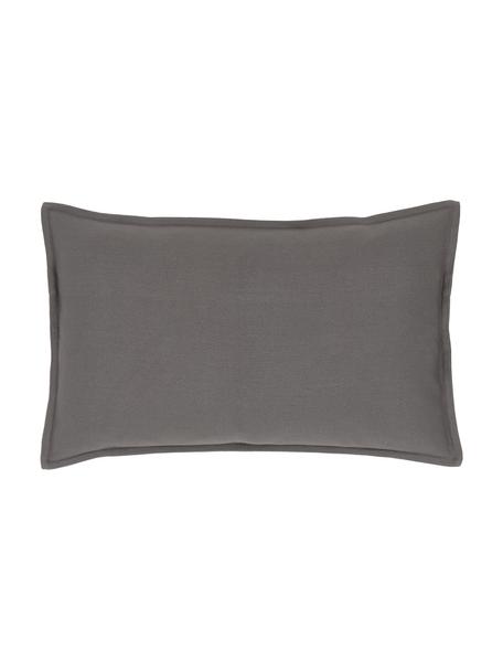 Poszewka na poduszkę z bawełny Mads, 100% bawełna, Szary, S 30 x D 50 cm
