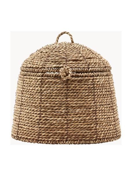 Grand Panier de rangement Noir et Beige 55 x 35 cm - Rangements de