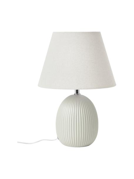 Stolová lampa Desto, Svetlosivá, Ø 25 x V 36 cm