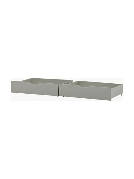Schubladen Eco Comfort, 2 Stück, Mitteldichte Holzfaserplatte (MDF), lackiert, Grau, B 76 x T 60 cm