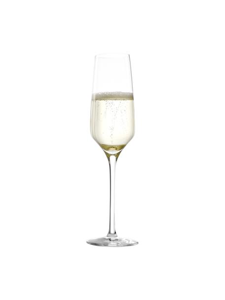 Flûte à champagne cristal Experience, 6 pièces, Cristal, Transparent, Ø 6 x haut. 22 cm, 185 ml