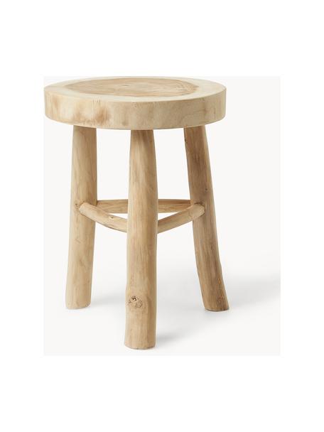 Kulatá stolička z dřeva mungur Beachside, Recyklované mungurové dřevo, přírodní

Tento produkt je vyroben z udržitelných zdrojů dřeva s certifikací FSC®., Dřevo mungur, Ø 40 cm, V 50 cm