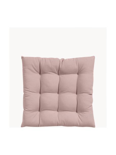 Sitzkissen Ava, 2 Stück, Bezug: 100% Baumwolle, Altrosa, B 40 x L 40 cm