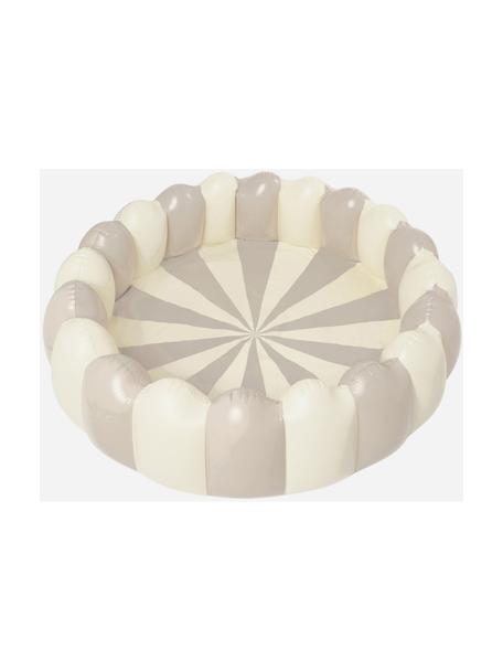 Aufblasbarer Garten-Pool Henry, Ø 160 cm, PVC-Kunststoff, Greige, Off White, Ø 160 x H 45 cm