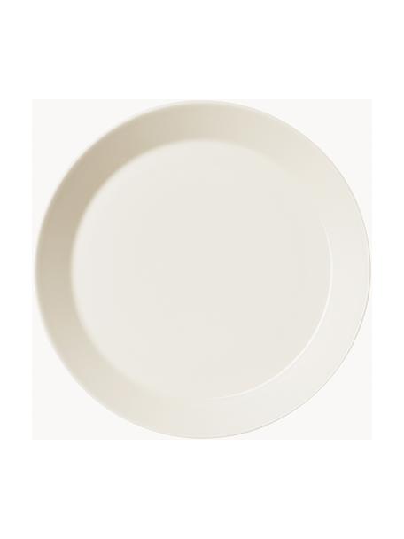 Assiette plate en porcelaine Teema, Vitro-porcelaine, Blanc cassé, Ø 26 cm