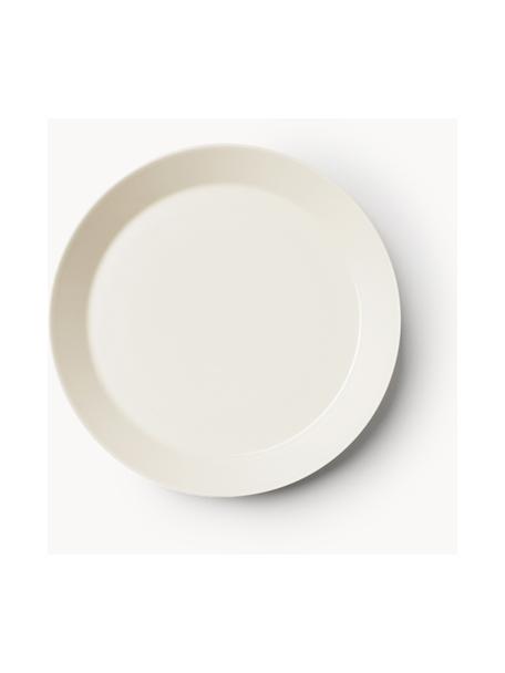 Assiette plate en porcelaine Teema, Vitro-porcelaine, Blanc cassé, Ø 26 cm