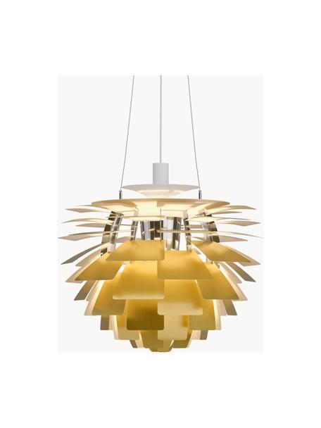 Lampa wisząca PH Artichoke, W 58 cm, Stelaż: stal chromowana, Mosiężny, Ø 60 x W 58 cm