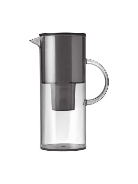 Jarra con filtro de agua EM77, 2 L, Plástico, Gris, transparente, 2 L