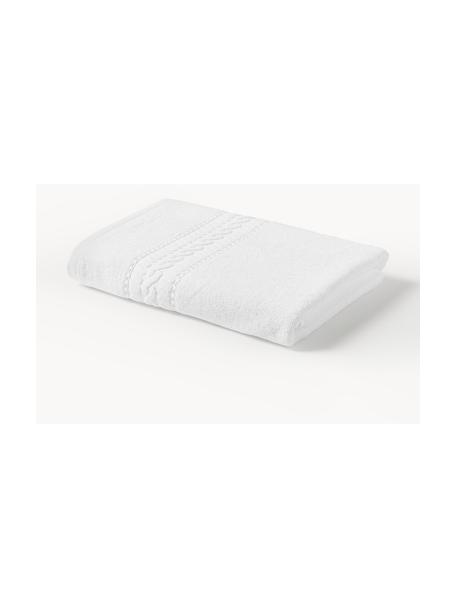 Handdoek Cordelia in verschillende formaten, Wit, Douchehanddoek, B 70 x L 140 cm