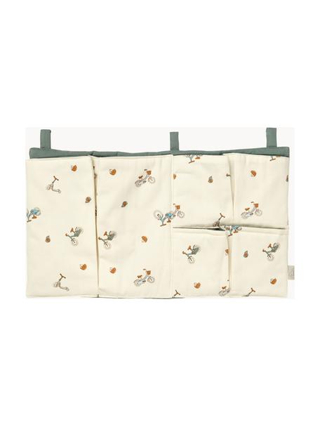 Organizer z bawełny organicznej Capri, Z motywem rowerów, S 42 x D 24 cm