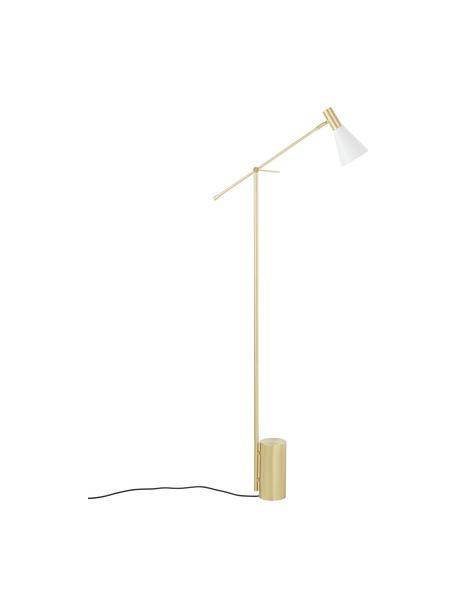 Liseuse Sia, Blanc, couleur laitonnée, larg. 60 x haut. 162 cm