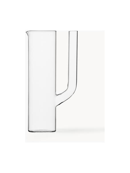 Caraffa fatta a mano Cactus, 1,1 L, Vetro borosilicato, Trasparente, 1,1 L