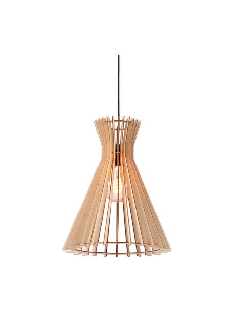 Závesná lampa Groa, Béžová, Ø 34 x V 41 cm