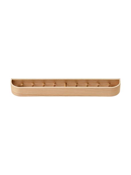 Wandkapstok Epoch van eikenhout, MDF, eikenhoutfineer, Licht hout, B 79 x H 8 cm