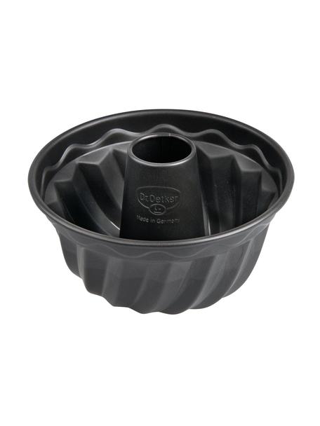 Molde para horno antiadherente Mabel, Acero con revestimiento antiadherente, Negro, Ø 18 x Al 12 cm