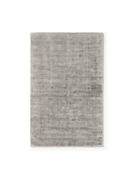 Ręcznie tkany dywan z wiskozy Jane, Szary, S 200 x D 300 cm (Rozmiar L)