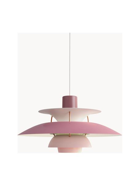 Lampada a sospensione PH 5, Paralume: metallo rivestito, Tonalità rosa, dorato, Ø 50 x Alt. 27 cm