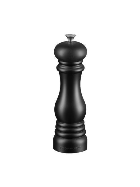 Molinillo de pimienta con mecanismo de cerámica Ariana, Plástico, Negro mate, Ø 6 x Al 21 cm