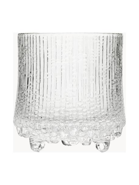 Wassergläser Ultima Thule, 2 Stück, Glas, Transparent, Ø 7 x H 9 cm, 200 ml