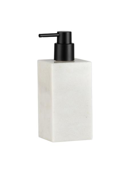 Dispenser sapone in marmo Andre, Marmo, Bianco, Ø 7 x Alt. 18 cm