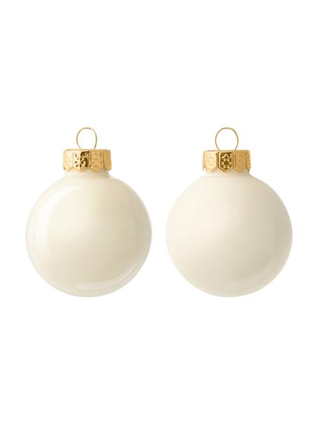 Kerstballenset Evergreen, Gebroken wit, Ø 4 cm, 16 stuks