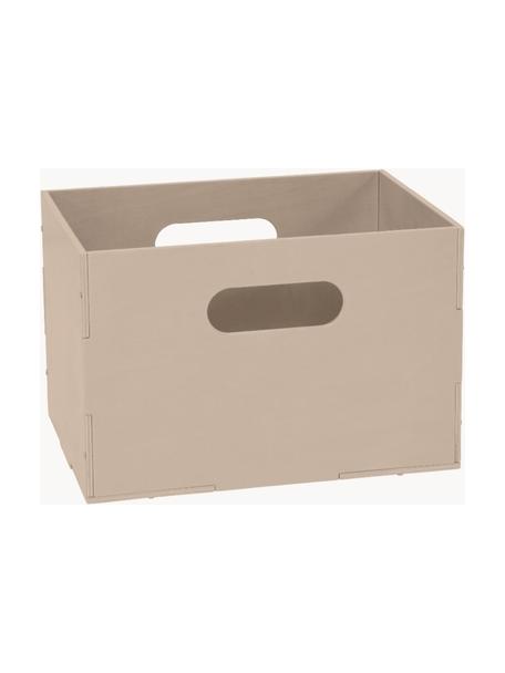 Caja de madera Kiddo, Madera de abedul pintada

Este producto está hecho de madera de origen sostenible y con certificación FSC®., Beige claro, An 34 x F 24 cm