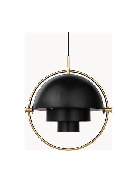 Lampa wisząca Multi-Lite, różne rozmiary, Czarny matowy, odcienie złotego błyszczący, Ø 36 x W 36 cm