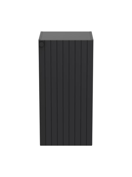 Kúpeľňová nástenná skrinka Emil, Š 40 cm, Antracitová, Š 40 x V 85 cm