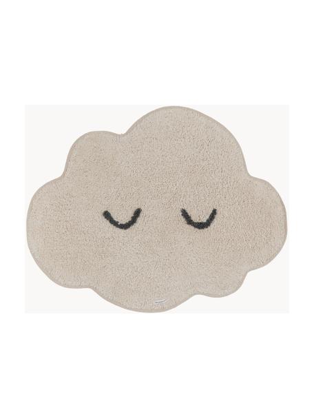 Bavlnený detský koberec Cloud, Bavlna, Svetlobéžová, Š 57 x D 82 cm