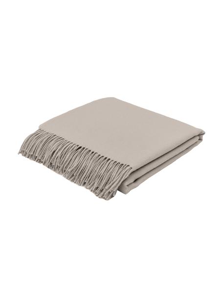 Lichte baby alpacawollen plaid Luxury, Beige, B 130 x L 200 cm