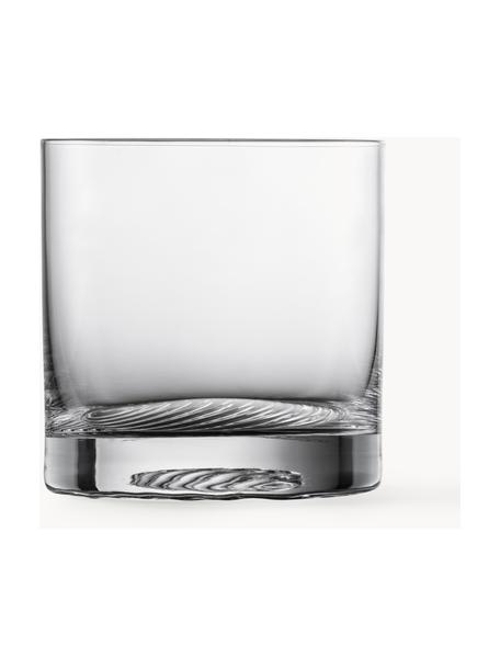 Vasos old fashioned de cristal Echo, 4 uds., Cristal Tritan

¡Trae el brillo del cristal a tu mesa de comedor! El cristal es excepcionalmente transparente y pesado, lo que significa que se siente valioso y al mismo tiempo tiene un buen aspecto. Además, los delicados cortes hacen de cada pieza un detalle especial, práctico y bonito., Transparente, Ø 9 x Al 9 cm, 390 ml