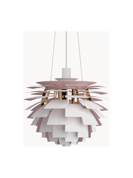 Hanglamp PH Artichoke Anniversary Edition, Wit, lichtroze, goudkleurig, Ø 48 x H 47 cm