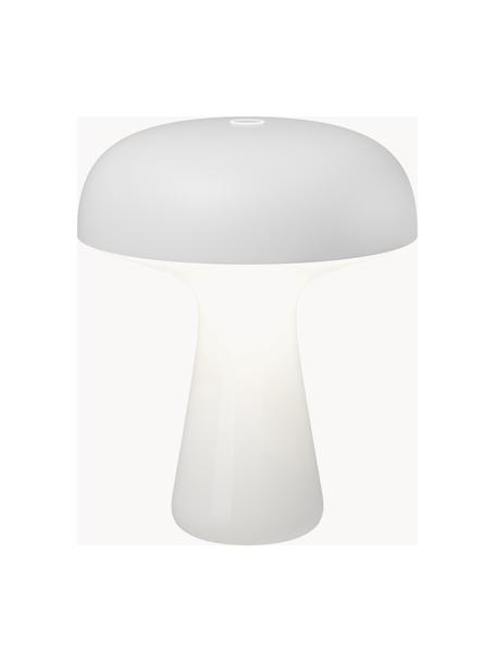 Mobilna lampa zewnętrzna LED z funkcją przyciemniania My, Stelaż: szkło, Biały, Ø 20 x W 25 cm