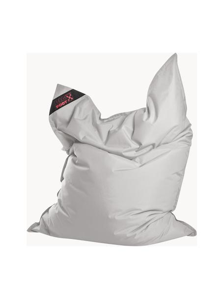 Pouf sacco grande Scuba, Rivestimento: 100% polipropilene resist, Grigio, Larg. 130 x Alt. 170 cm