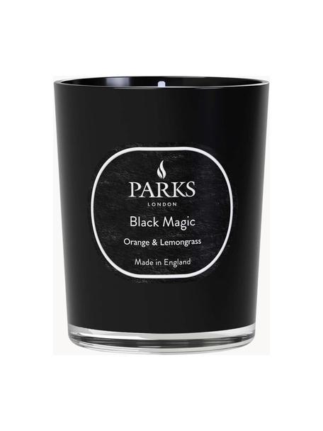 Bougie parfumée Black Magic (orange & citronnelle), Orange & citronnelle, Ø 7 x haut. 9 cm