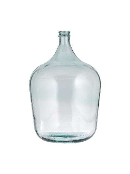 Wazon podłogowy ze szkła z recyklingu Beluga, Szkło z recyklingu z certyfikatem GRS, Jasny niebieski, Ø 40 x W 56 cm