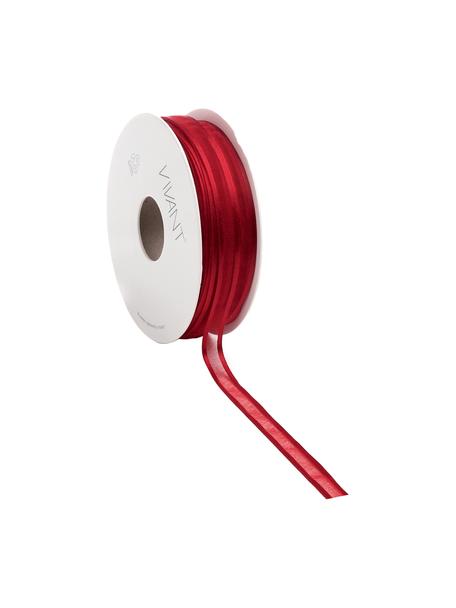 Nastro regalo Pregia, Nylon, Rosso, Larg. 1 x Lung. 5000 cm