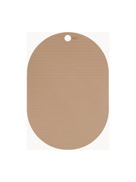 Manteles individuales Ribbo, 2 uds., Silicona, Beige, An 33 x L 46 cm