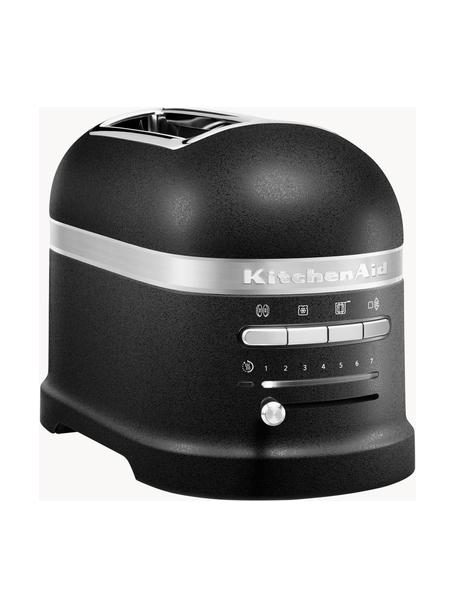 Toaster Artisan, Gehäuse: Aluminiumdruckguss, Schwarz, matt, B 35 x T 18 cm