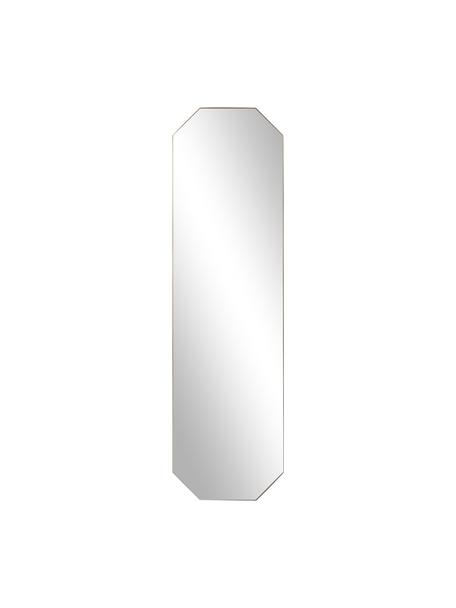 Espejo de pared octogonal Lucia, Espejo: cristal, Parte trasera: tablero de fibras de dens, Dorado, An 40 x Al 140 cm