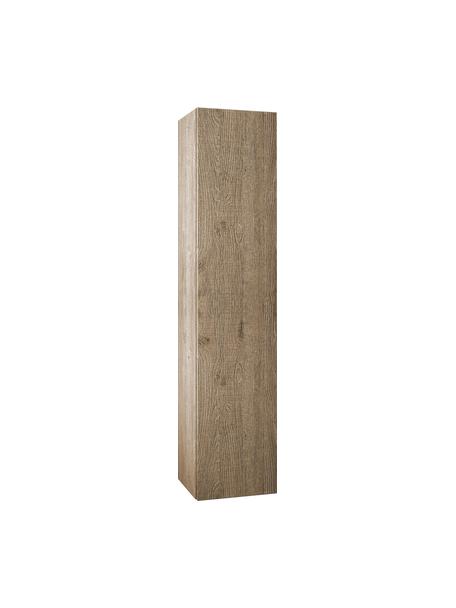 Vysoká koupelnová skříňka Yoka, Š 35 cm, Vzhled dubového dřeva, Š 35 cm, V 160 cm