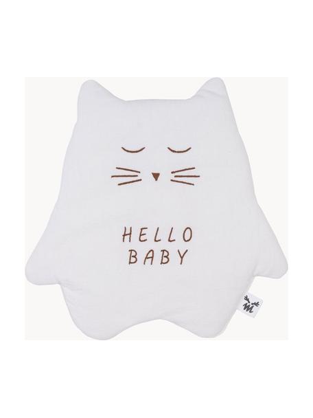 Doudou artesanal Kitten, Algodón, Blanco Off White, An 20 x L 30 cm