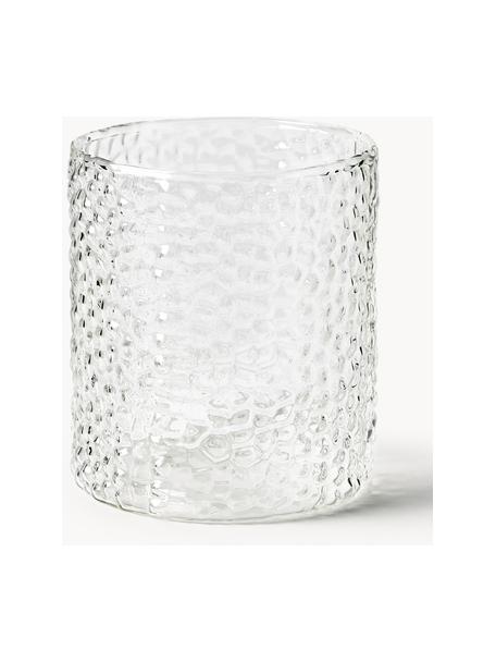 Glas-Vase Airy, Glas, Transparent, Ø 13 x H 14 cm