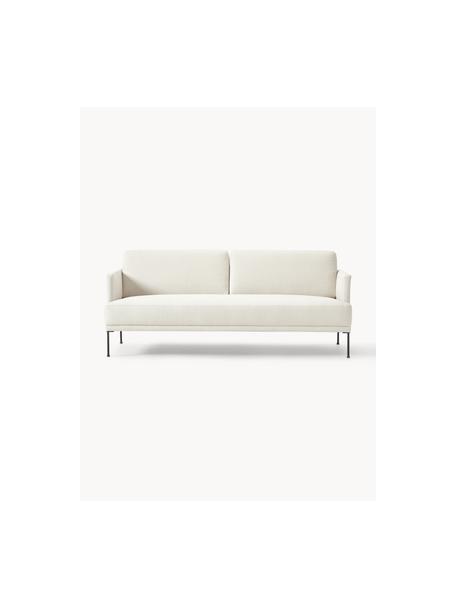 Sofa Fluente (3-Sitzer), Bezug: 80% Polyester, 20% Ramie , Gestell: Massives Kiefernholz, Webstoff Hellbeige, B 196 x T 85 cm