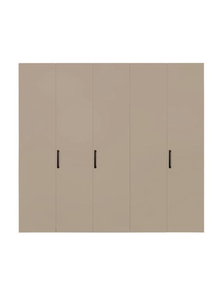 Drehtürenschrank Madison 5-türig, inkl. Montageservice, Korpus: Holzwerkstoffplatten, lac, Beige, B 252 cm x H 230 cm